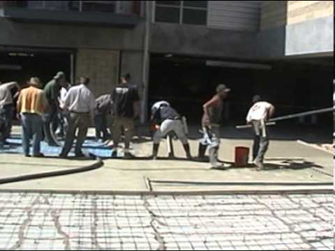 Apartment Driveway in Venice Beach, CA, Repaved with Rapid Set Concrete