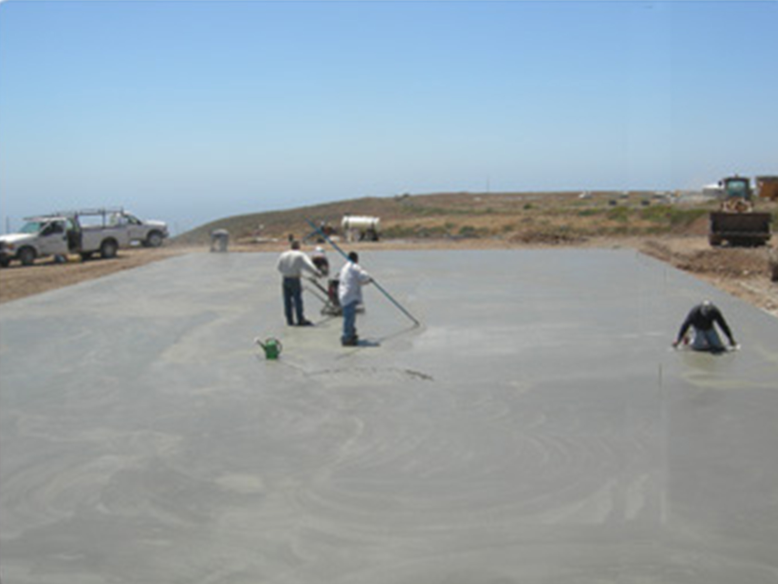 Produced On-Site Concrete