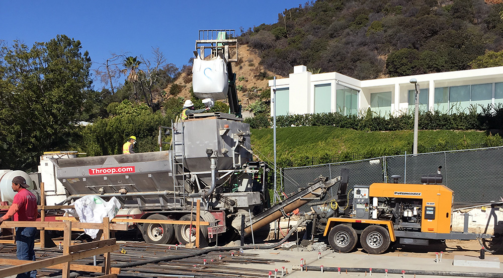 Volumetric Concrete Mixer - Luxury Home